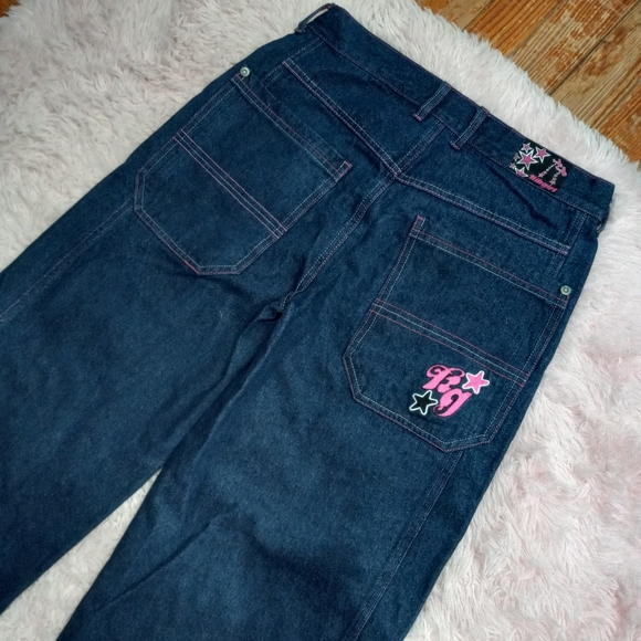 Kik Wear × Kik Girl y2k super wideleg skater jeans w/big pockets! Taking offers! - Picture 11 of 16